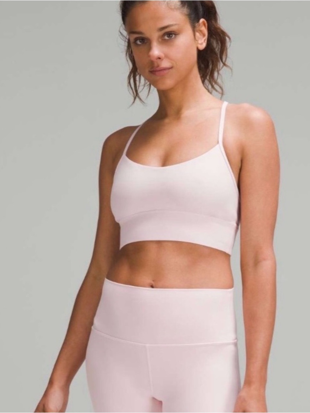 lululemon athletica Flow Y Nulu Longline Bra NWT
